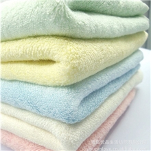 竹纤维方巾儿童抗菌小毛巾宝宝手帕口水巾26*26方巾批发