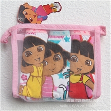 网纱装全棉儿童内裤迪斯尼卡通内裤朵拉内裤女童内裤