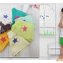 冲钻特价外贸原单糖果色热裤短裤童装批发