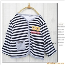 供应小熊绣花羊羔绒儿童棉袄外贸童装批发品牌童装