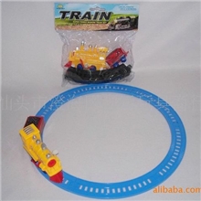 供应塑料火车玩具火车轨道塑料玩具火车轨道