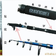 光威大白鲨1.8-3.6米玻璃钢海竿\钓鱼竿\鱼竿垂钓用品渔具