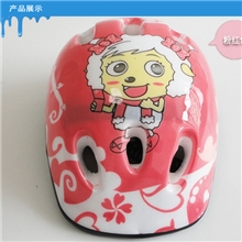 卡通泡沫头盔儿童头盔轮滑头盔旱冰自行车轮滑头盔