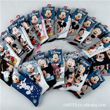 【迪士尼】儿童袜|宝宝棉童袜|卡通休闲童袜|库存批发童袜