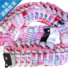 【给力】正品hellokitty童袜|凯蒂猫大耳狗棉袜