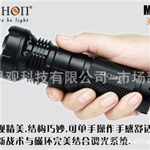 强光LED手电筒M30A潜水2米防1.5米跌落3年质保大功率R5