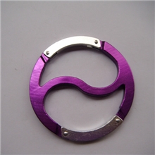 供应厂家直销铝合金花朵形登山扣，登山钩，爬山扣，爬山钩