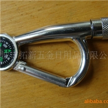 小额批发定做LED笔管灯电子灯登山扣带指南针