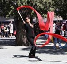 低价4米长专业艺术体操彩带儿童彩带体育彩带舞蹈彩带啦啦队彩带