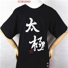 长城武术ccwushu太极文化衫太极T恤武术T恤衫武术太极短袖T恤