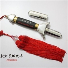 长城武术不锈钢伸缩剑表演用伸缩剑太极伸缩剑高档伸缩剑未开刃