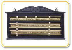 金鑫台球配件塑料记分牌台球房专用记分牌便携式木制记分牌