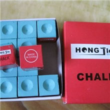 厂家直销质台球擦粉（chalk)，台球巧克，台球用品等台球配件