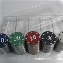 大量供应4克塑料筹码多色大面值麻将筹码套装单色筹码片