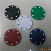 厂家直销长期供应4克多色麻将筹码片各种筹码套装扑克花筹码片