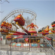 人民公园弹跳机，公园游乐设备，疯狂刺激的大型弹跳机