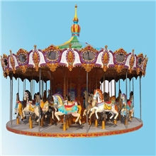 中山金益豪华转马中山旋转类游乐设备厂家