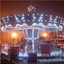 荥阳市白龙马生产转马游乐设施，完美的售后服务让您满意！