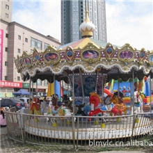 荥阳市白龙马生产旋转木马游艺设施，欢迎前来参观、考察、购买！