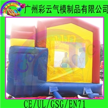 厂家直销组合跳床充气组合蹦床水滑梯充气游乐产品