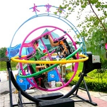 厂家专供好玩刺激的三维太空环郑州金狮王游乐设备太空环