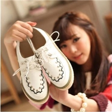 2013春夏日系新款休闲鞋韩版舒适轻便厚底单鞋大码女鞋子一件代发