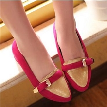 2013春季新款莫晒金属扣上班工作鞋工鞋防滑底百搭休闲单鞋子女鞋