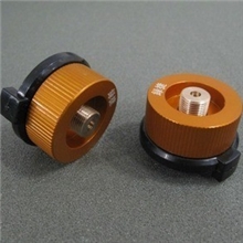 斯科奇正品绿捷扁气转长气圆形转换头长气罐转接头新款自闭型