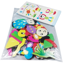 特价供应木制玩具早教启蒙教具儿童磁性拼图画板颗粒益知乐品牌