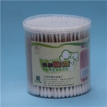 优价供应200支装木棒棉棒竹棒棉签洁净厂房流水生产