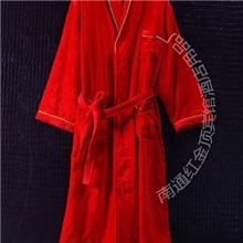 浴袍/浴衣酒店宾馆纯棉浴袍/浴衣定制批发红金顶厂家直销