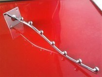 上墙铁艺挂钩服装道具挂衣架内衣挂钩7珠挂钩批发