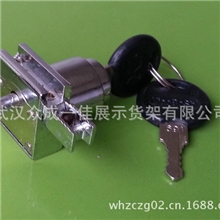 厂家供应滑道门锁钛合金展柜配件