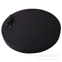 厂家供应婚纱橱窗电动展示转盘360度旋转直径60CM白色经典款