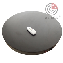 美容美仪电动展示转盘3D摄影产品拍摄转盘载重50KG带遥控