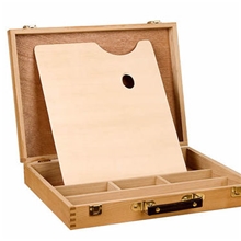 荣大手提小号画箱、便携式画箱、美术画箱、木质画箱hc136