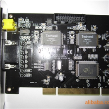 【厂家直销】68054路视频2路音频正版采集卡H.264监控采集卡