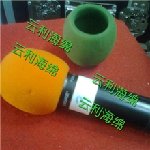供应彩色海绵话筒套话筒罩海绵