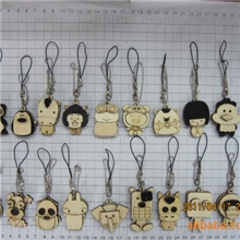 厂家直销木目工艺供应手工木制品工艺品手机挂件