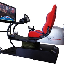 电玩厅必备飙车族4D动感赛车模拟器|动感汽车驾驶模拟器单座单屏