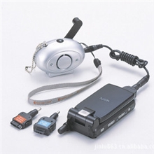 斯特林5812N便携手摇手机充电器/配转换器防灾应急报警器