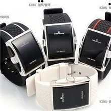 韩国LED手表时尚手表电子运动手表intercrew情侣表,男士手表！