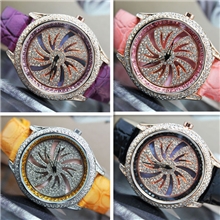 新款手表正品erinena潮流时尚女手表水钻女手表时来运转手表