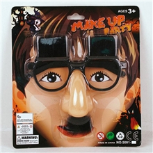 黑胡子眼镜万圣节化妆舞会礼品赠品促销