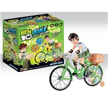 BEN10折叠自行车电动自行车带音乐淘宝热销款送礼佳