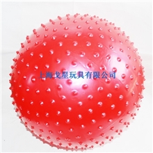 45#健身按摩球带刺球pvc充气娱乐健身用品上海厂家批发直销