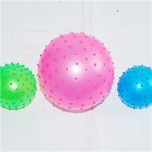 优质pvc充气玩具塑胶跳跳玩具按摩健身刺球2元店批发产品