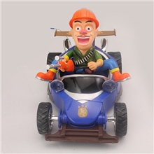 正品龙祥大熊遥控特技翻斗车儿童电动遥控车玩具光头强玩具车