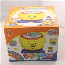 宝宝手拍鼓音乐发光拍拍鼓婴儿童音乐灯光益智早教玩具