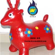 儿童充气玩具跳跳鹿